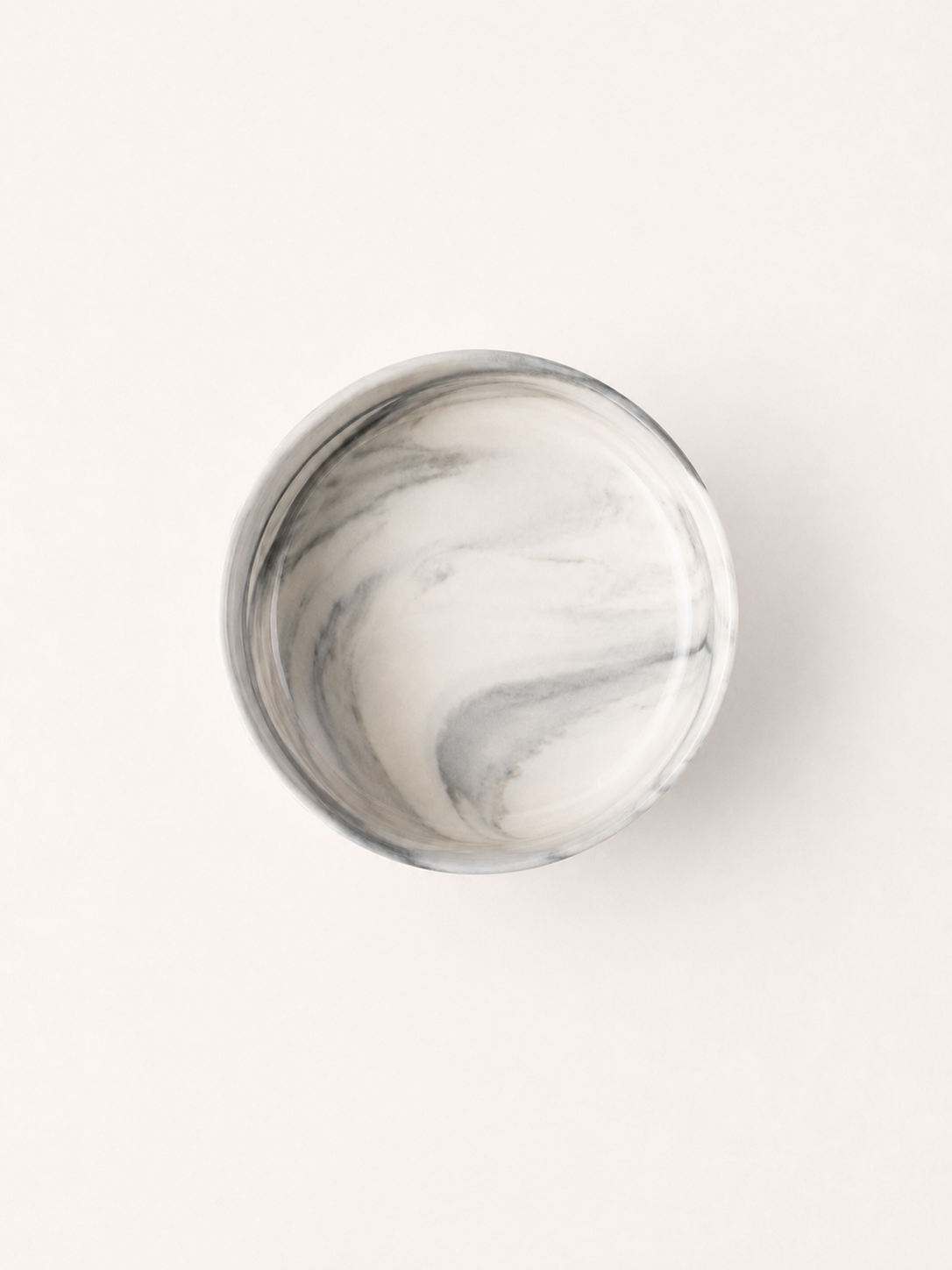 Marbled Pet Bowl